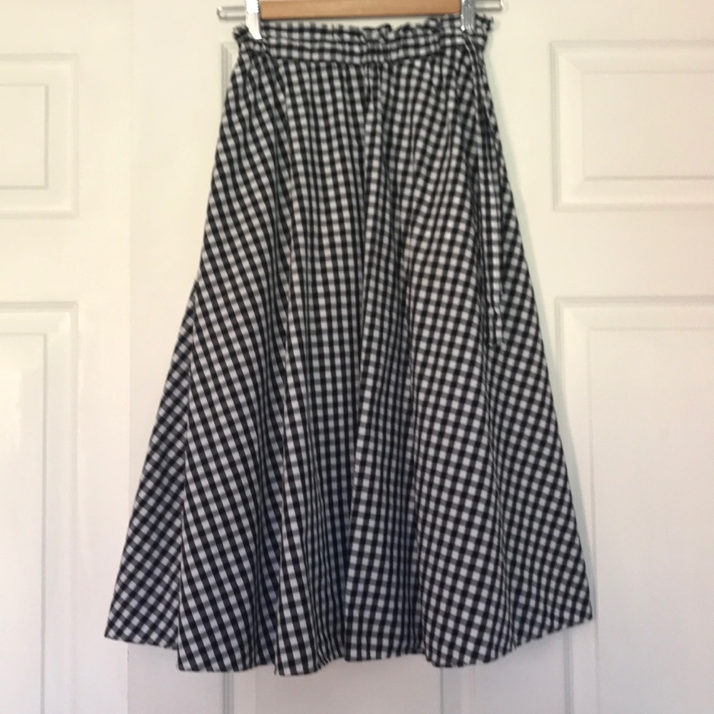 Wilfred by Aritzia Gingham Skirt